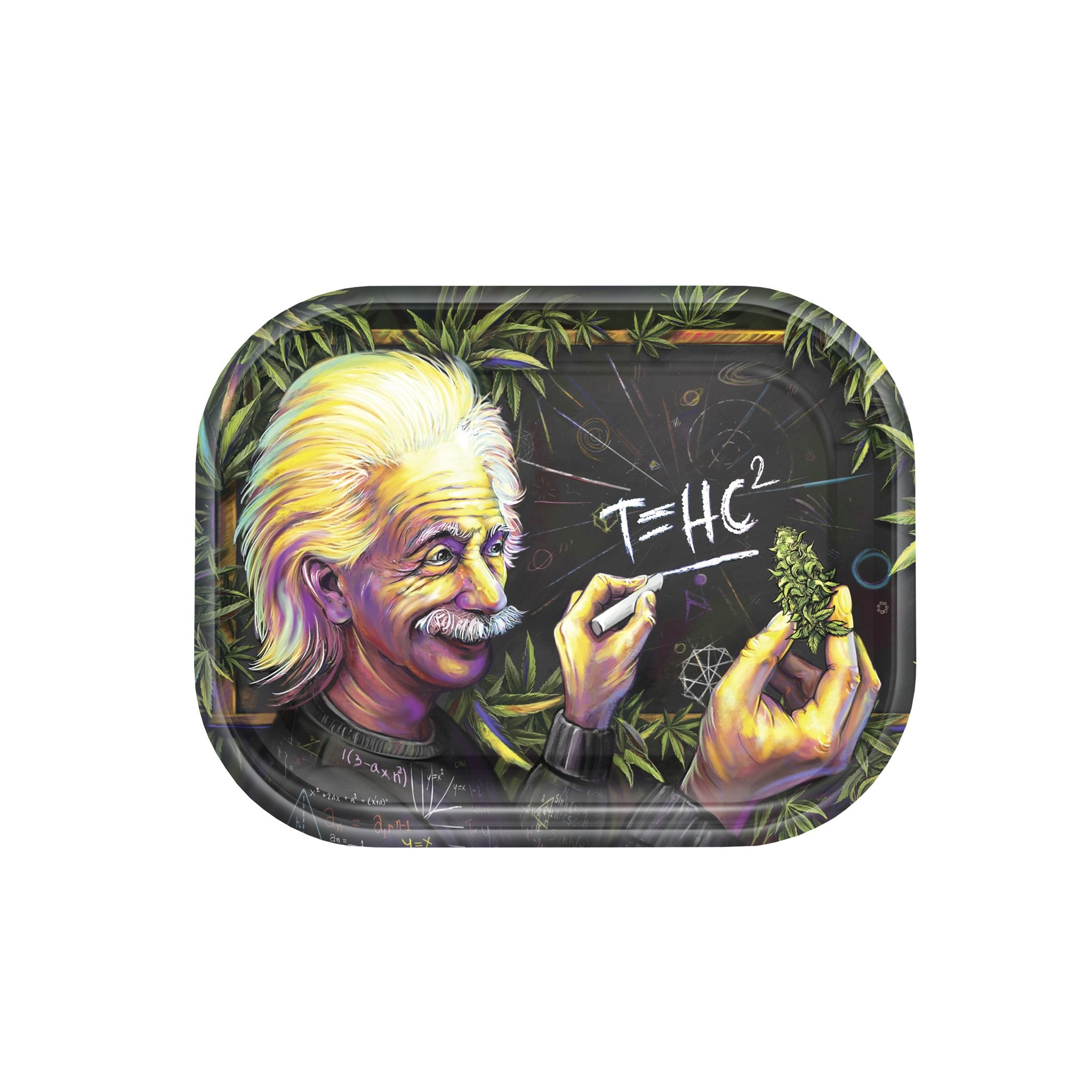 V Syndicate T=HC2 Einstein Higher Education Metal Rolling Tray