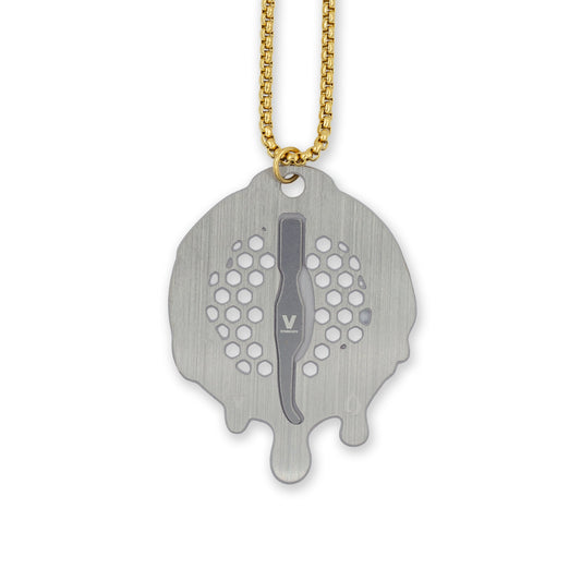 V Syndicate Honey Comb Dabit Necklace
