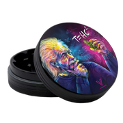 V Syndicate Sharp Shred T=HC2 Classic Grinder - 2in 55mm / 2 Piece / Black