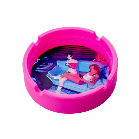 V Syndicate Silicone Ashtray - 5.5in