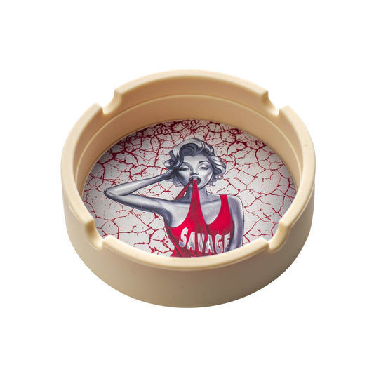 V Syndicate Silicone Ashtray - 5.5in