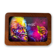 V Syndicate Small High Def Wooden Rolling Tray - 7.5in T=HC2