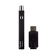 Handy black 2-piece kit of vape pen electronic cigarette and battery smoking accessory with a sleek classic design