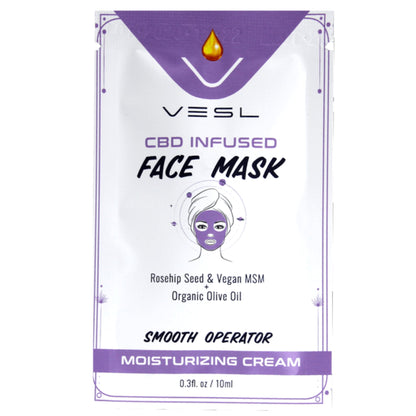 Vesl Oils CBD Face Mask - 10mg 10mg / Smooth Operator