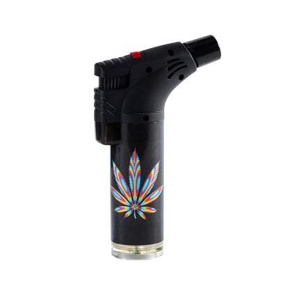 Weed Leaf Torch Peace